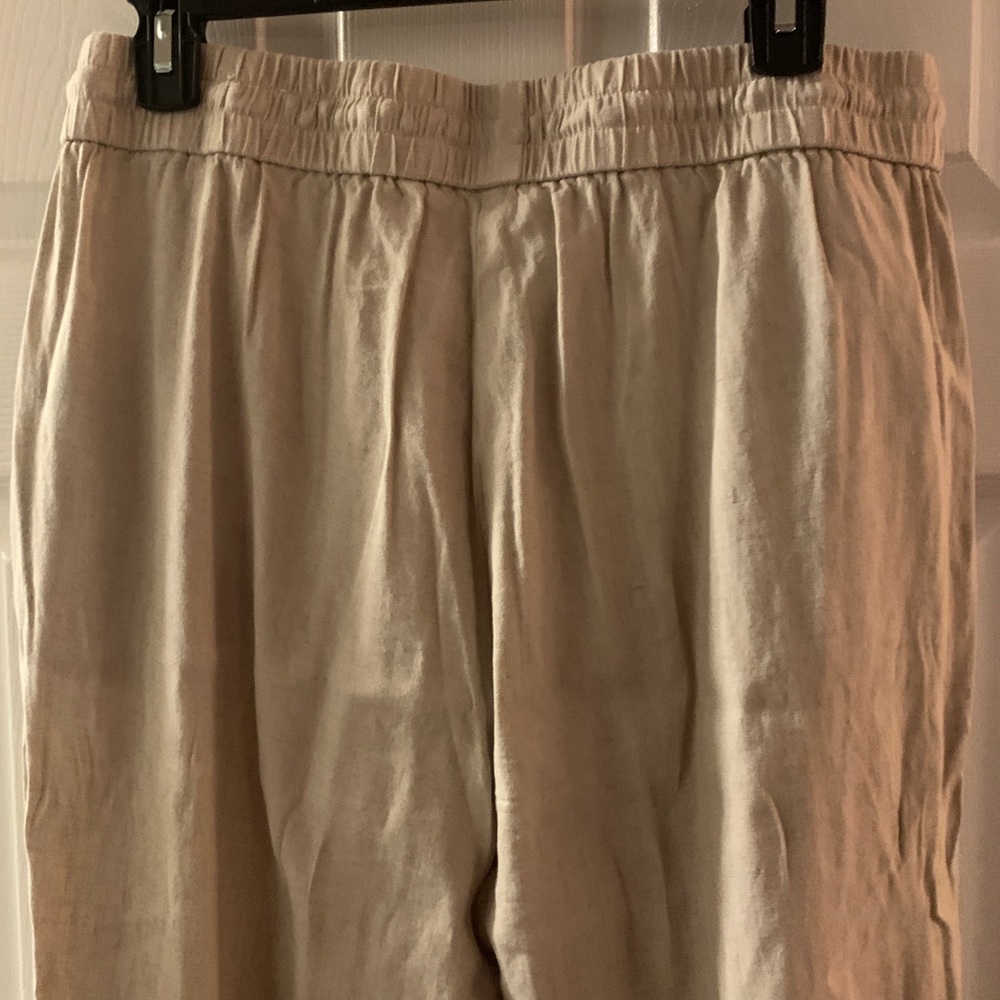 J. Mclaughlin Linen Draw String Pants - image 3
